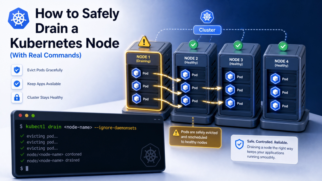 Kubernetes drain nodes